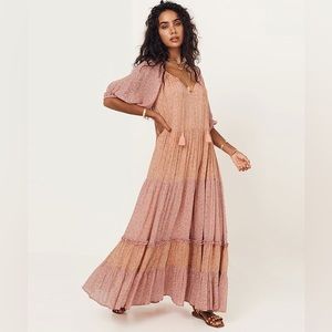 Spell Rae Gown Peach S